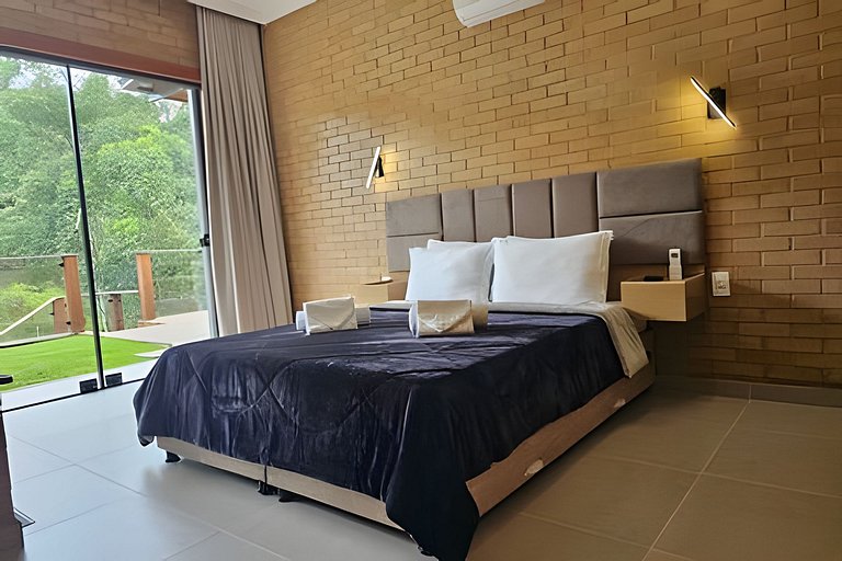 Toca da Onça Luxo e Requinte 3 Suítes Master + SPA