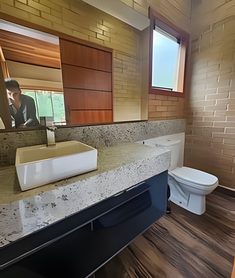 Toca da Onça Luxo e Requinte 3 Suítes Master + SPA