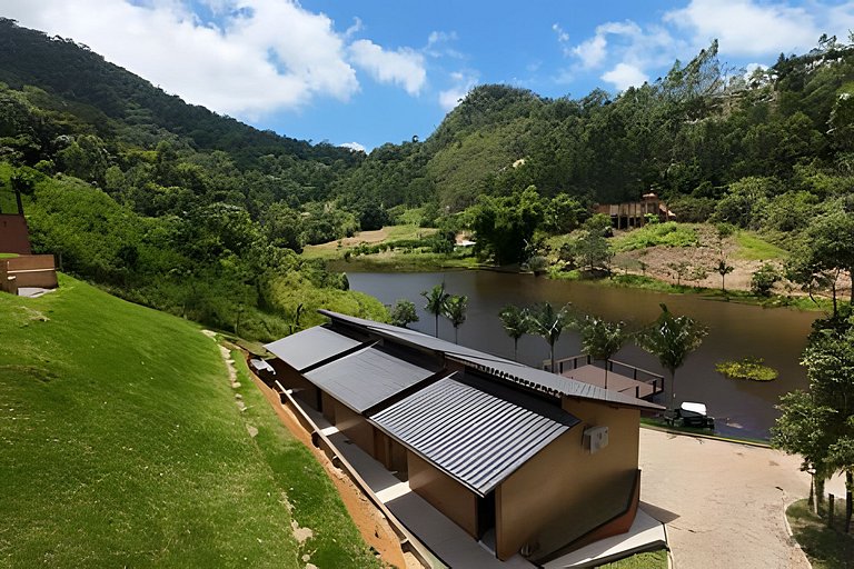 Santa Teresa - Chalé Beija-Flor com Hidro e Ar