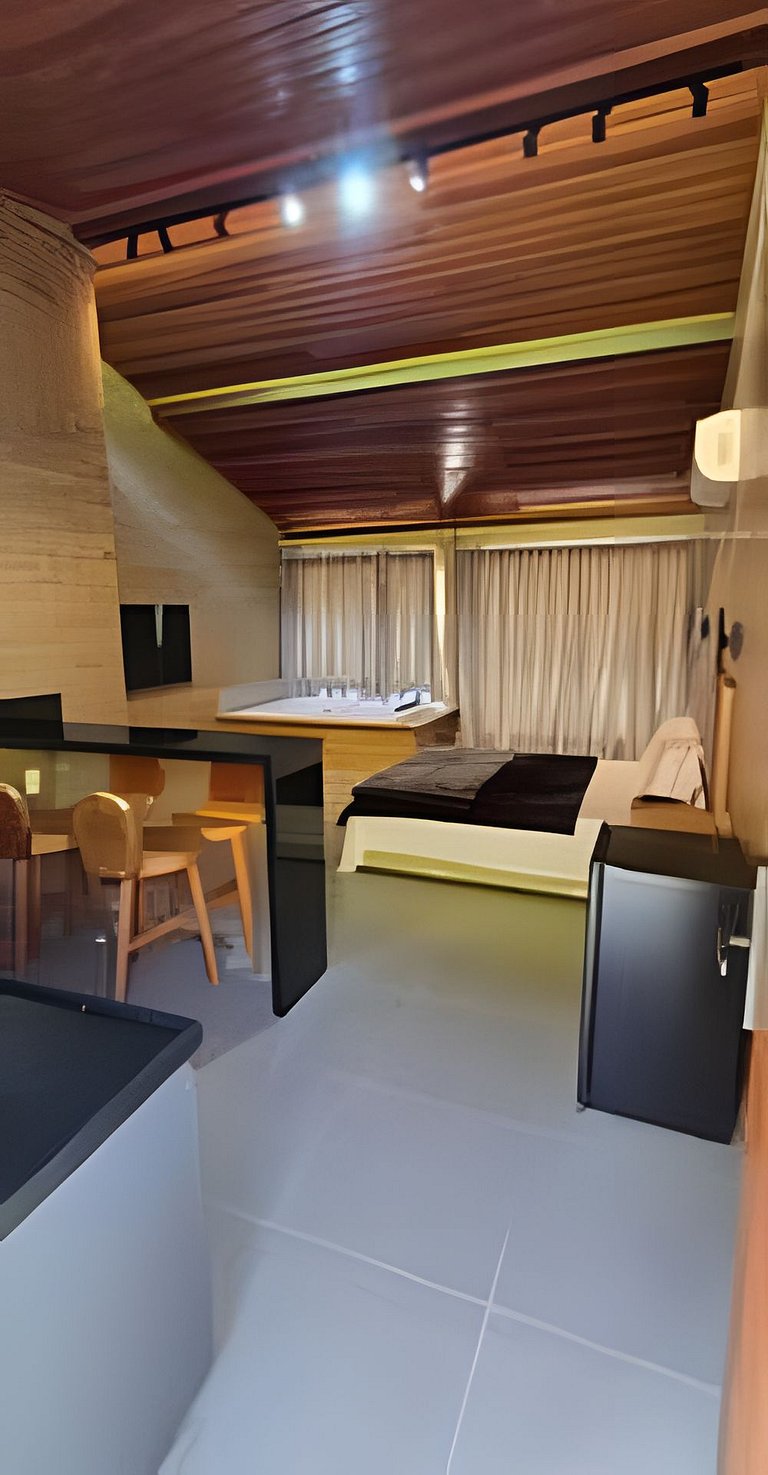 Santa Teresa - Chalé Beija-Flor com Hidro e Ar