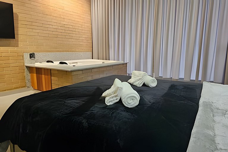 Santa Teresa - Chalé Beija-Flor com Hidro e Ar