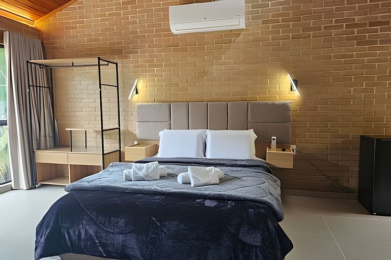 Santa Teresa - Chalé Beija-Flor com Hidro e Ar