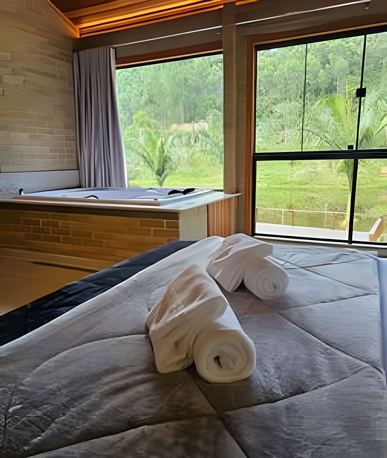 Santa Teresa - Chalé Colibri com Hidro e Ar