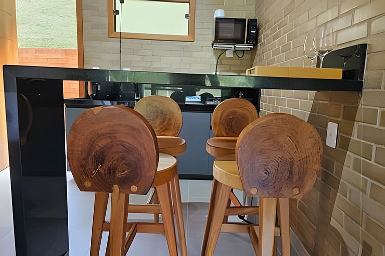 Santa Teresa - Chalé Colibri com Hidro e Ar