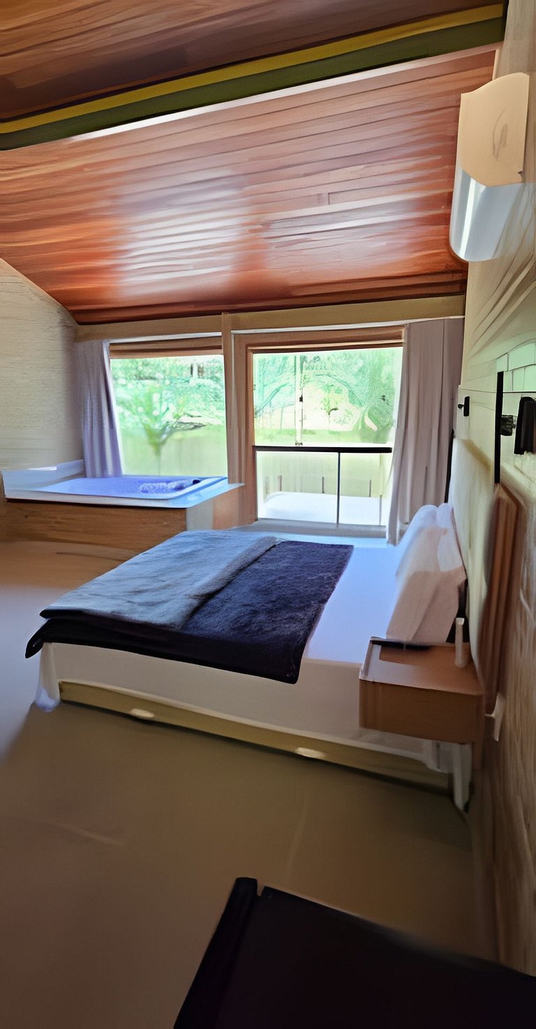 Santa Teresa - Chalé Sabiá com Hidro e Ar