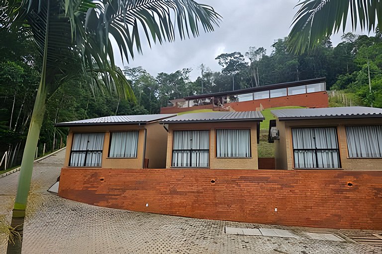 Santa Teresa - Chalé Sabiá com Hidro e Ar