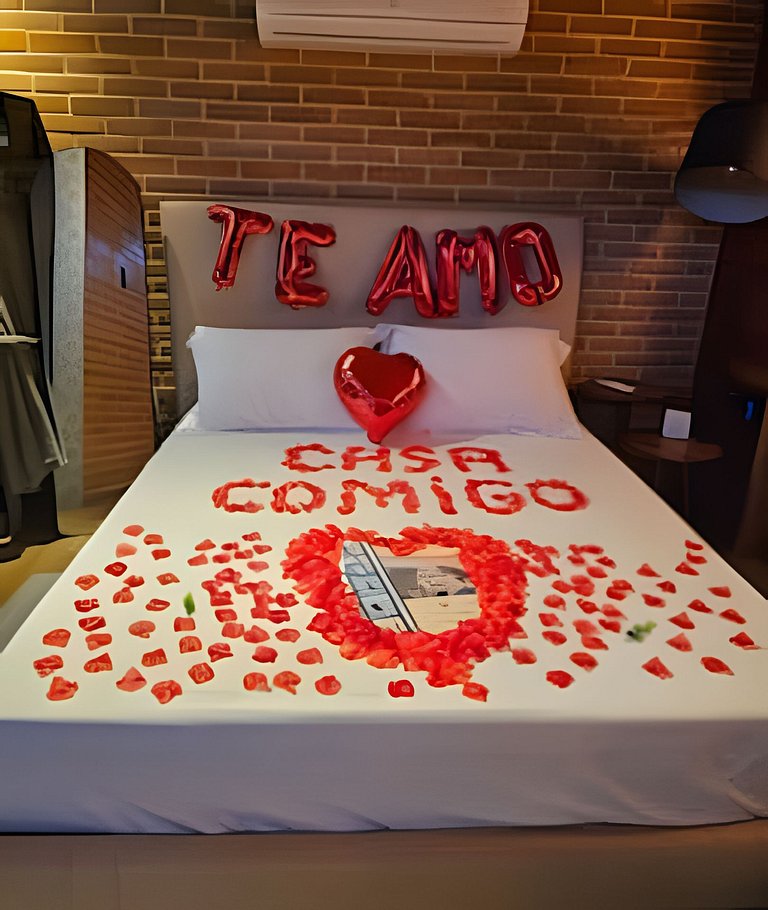 Cabana Romântica Manacá com Ofurô, Lareira e Rede