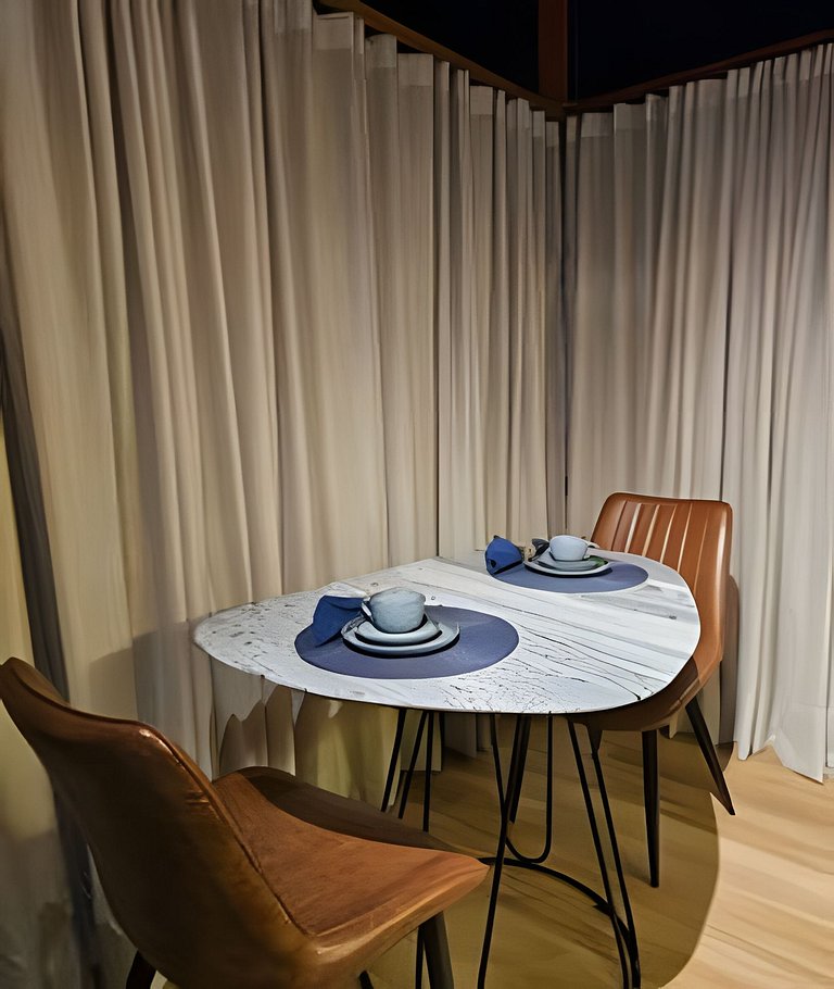 Cabana Romântica Manacá com Ofurô, Lareira e Rede