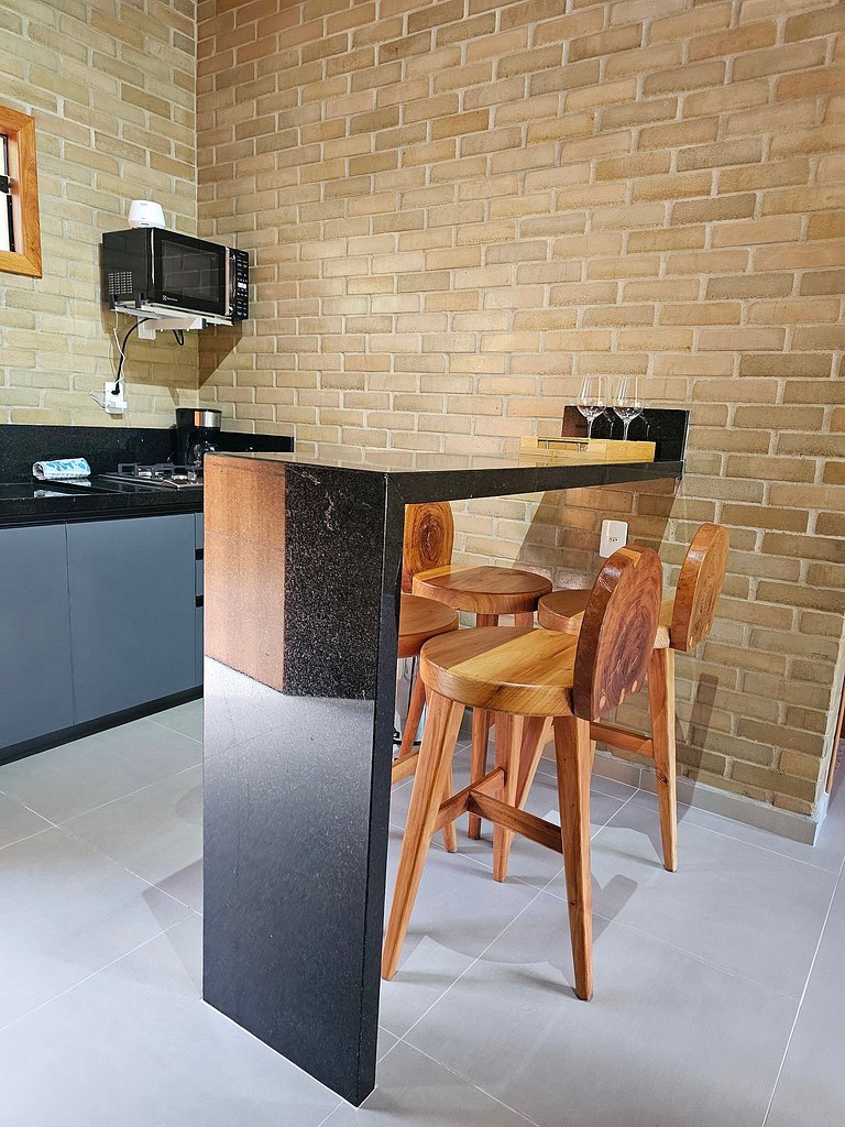 Santa Teresa - Chalé Sabiá com Hidro e Ar