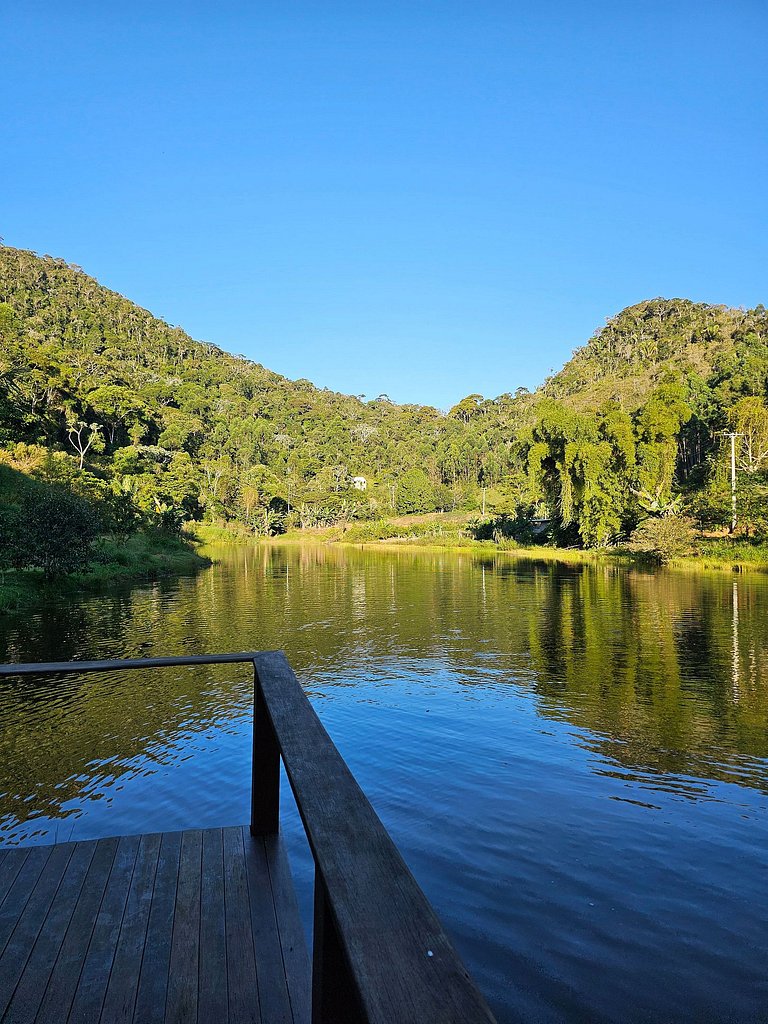 Santa Teresa - Chalé Sabiá com Hidro e Ar