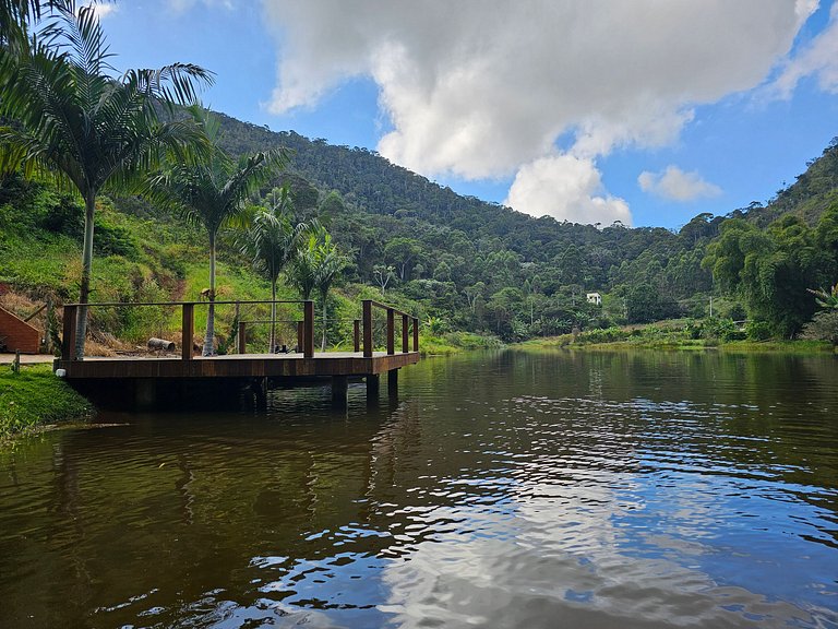 Santa Teresa - Chalé Colibri com Hidro e Ar